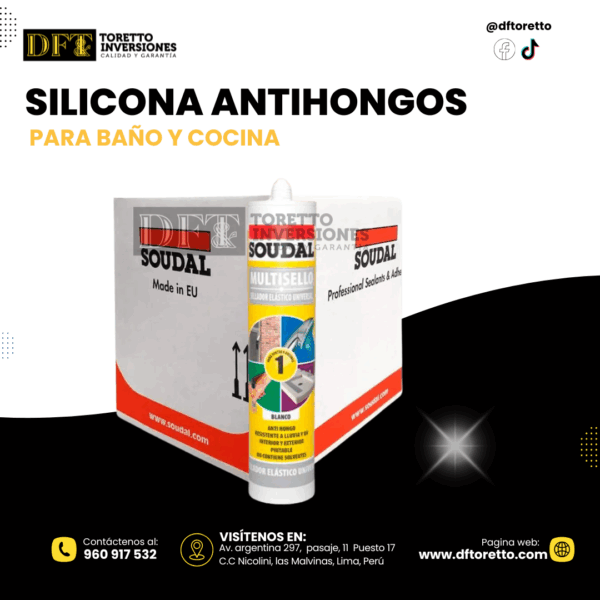PARA BAÑO Y COCINA SOUDAL