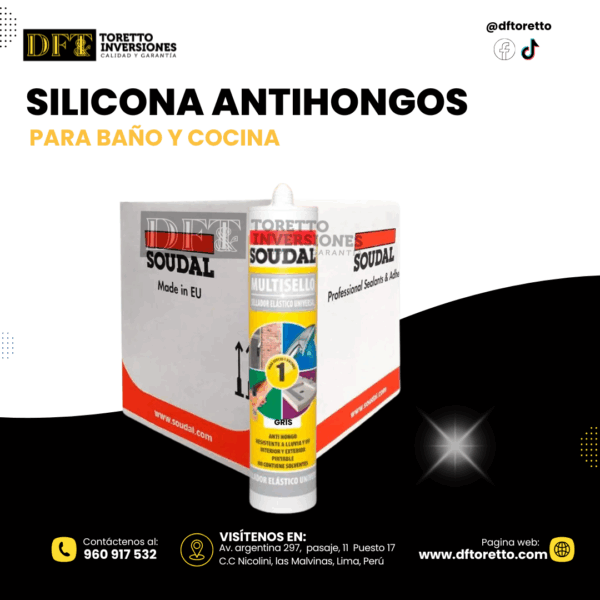 PARA BAÑO Y COCINA SOUDAL - Imagen 2