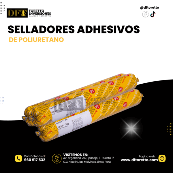 DE POLIURETANO SIKA 600ML