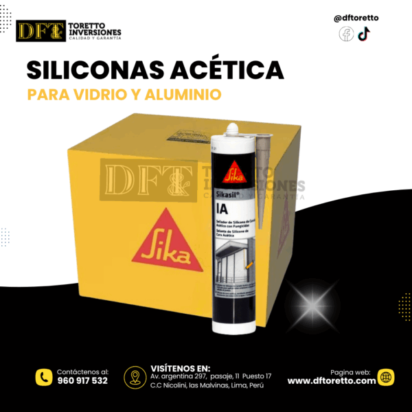 VIDRIO Y ALUMINIO SIKA - Imagen 3