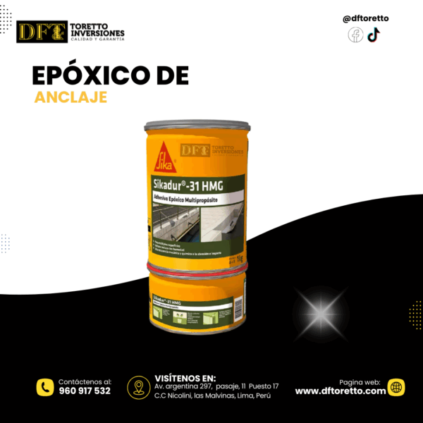 SIKADUR 31 HMG DE 1KG