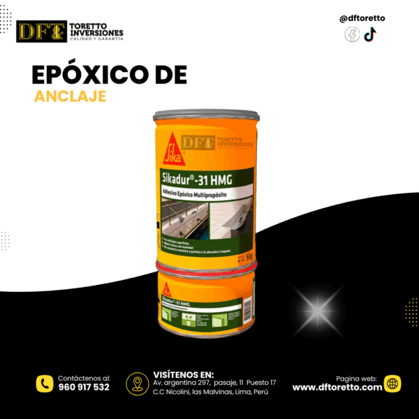 SIKADUR 31 HMG DE 5KG