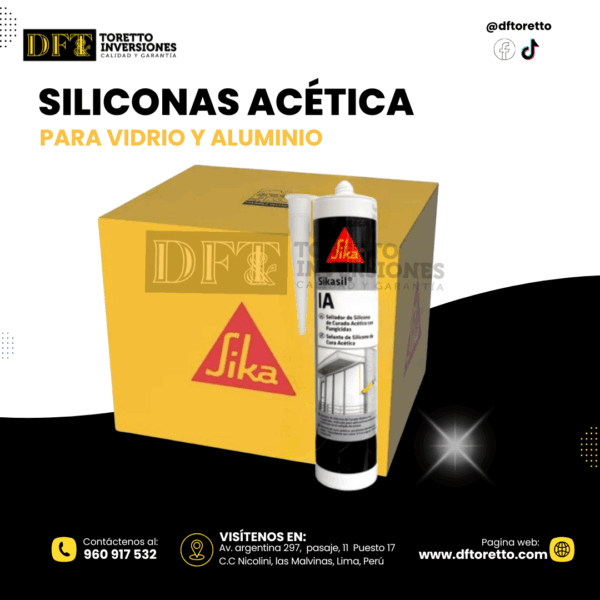 VIDRIO Y ALUMINIO SIKA - Imagen 4