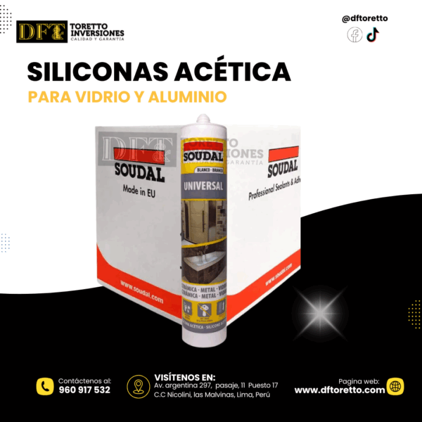 VIDRIO Y ALUMINIO SOUDAL