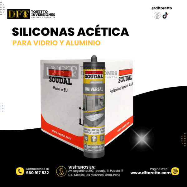 VIDRIO Y ALUMINIO SOUDAL - Imagen 4